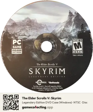 The Elder Scrolls V: Skyrim Computer, NTSC disc