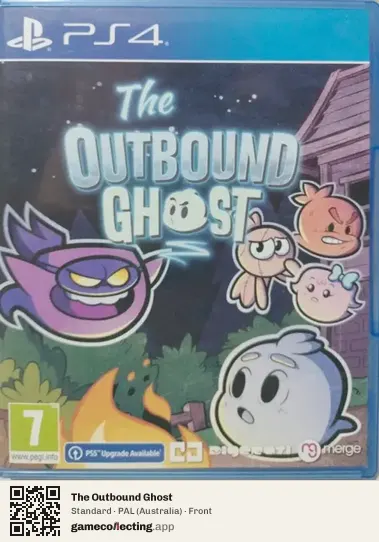 The Outbound Ghost PlayStation 4, Australia box front