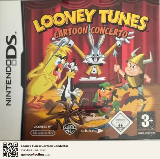 Looney Tunes: Cartoon Conductor Nintendo DS, PAL box front