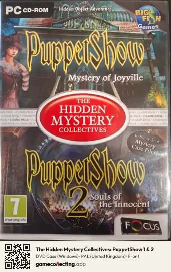 The Hidden Mystery Collectives: PuppetShow 1 & 2 Computer, United Kingdom box front