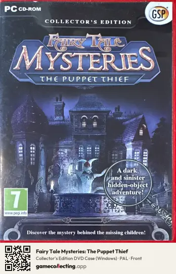 Fairy Tale Mysteries: The Puppet Thief Computer, PAL box front