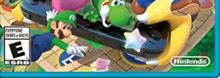 Mario Party 10, the ESRB box on its front