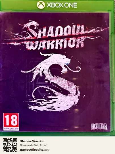 Shadow Warrior Xbox One, PAL box front