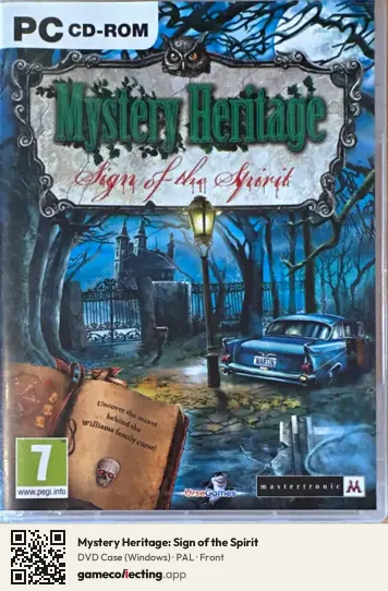 Mystery Heritage: Sign of the Spirit Computer, PAL box front