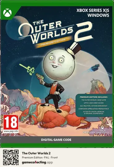 The Outer Worlds 2 Xbox Series X, PAL box front
