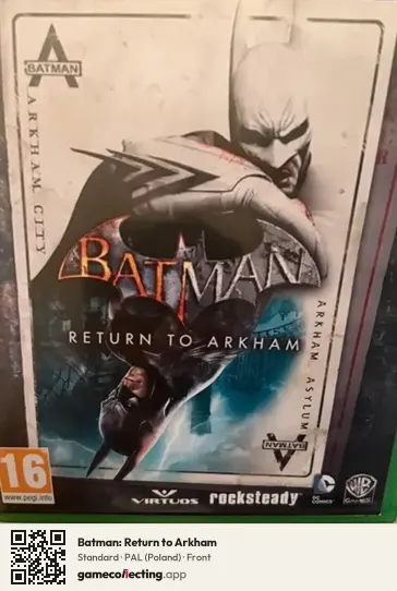 Batman: Return to Arkham Xbox One, Poland box front