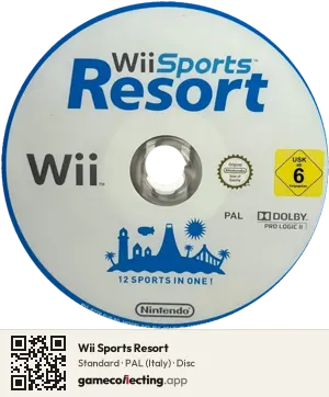 Wii Sports Resort Nintendo Wii, PAL disc