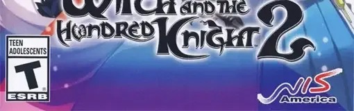 The Witch and the Hundred Knight 2, the ESRB box on its front