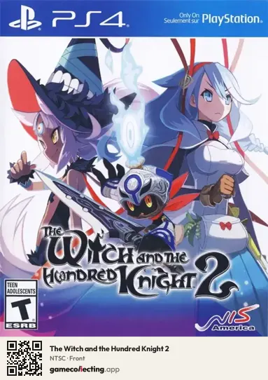 The Witch and the Hundred Knight 2 PlayStation 4, NTSC box front