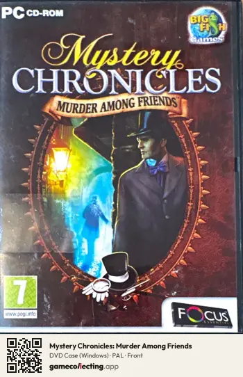 Mystery Chronicles: Murder Among Friends Computer, PAL box front
