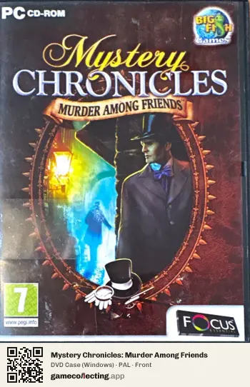 Mystery Chronicles: Murder Among Friends Computer, PAL box front