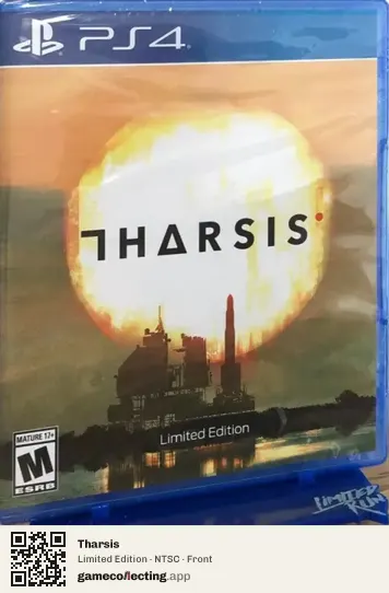 Tharsis PlayStation 4, NTSC box front
