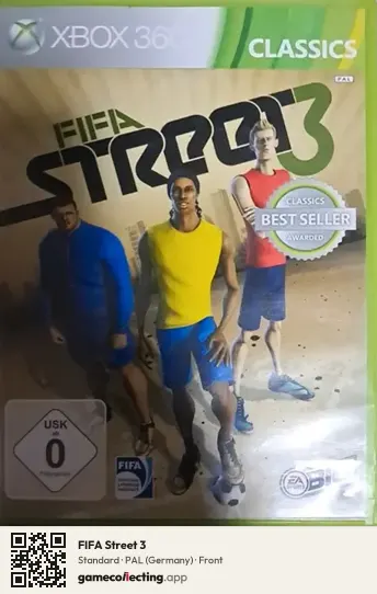 FIFA Street 3 Xbox 360, Germany box front