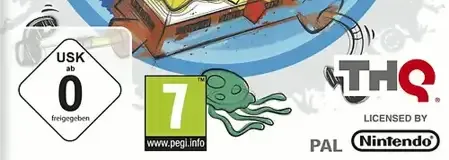 SpongeBob SquigglePants, the USK square on its front