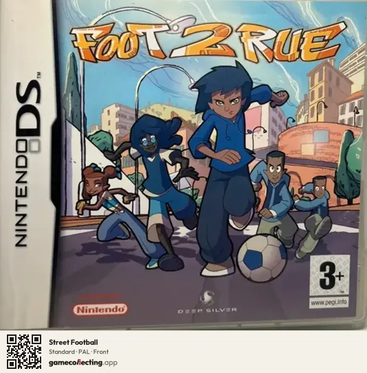 Street Football Nintendo DS, PAL box front