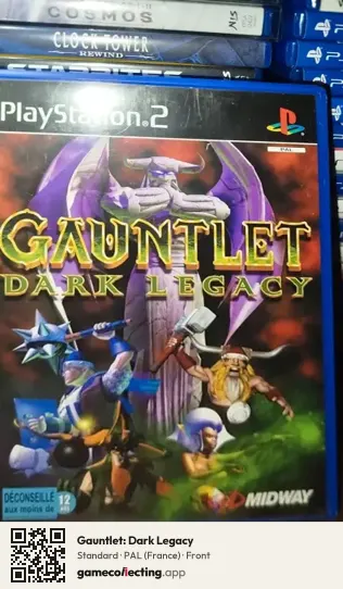 Gauntlet: Dark Legacy PlayStation 2, France box front