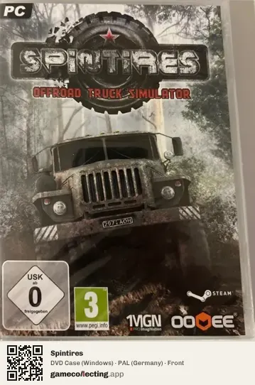 Spintires Computer, Germany box front