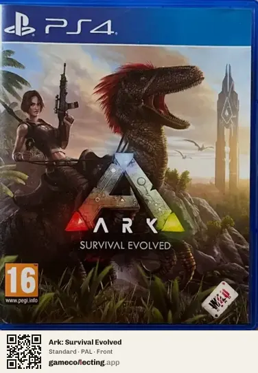Ark: Survival Evolved PlayStation 4, PAL box front