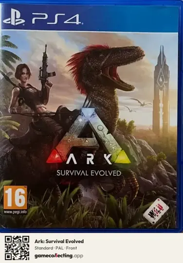 Ark: Survival Evolved PlayStation 4, PAL box front