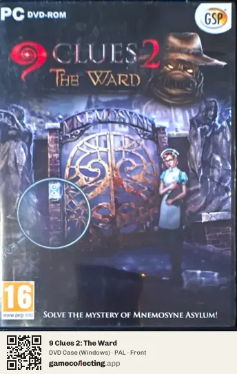 9 Clues 2: The Ward Computer, PAL box front