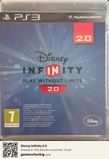 Disney Infinity 2.0 PlayStation 3, Nordic countries box front