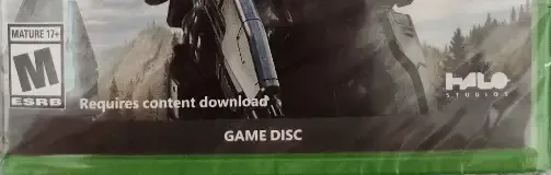 Halo: Campaign Evolved, the ESRB box on its front