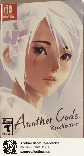 Another Code: Recollection Nintendo Switch, NTSC box front