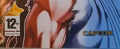 Street Fighter Alpha 3 Max, the PEGI square on its front