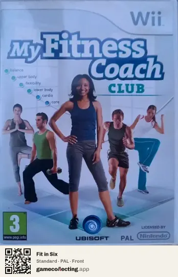 Fit in Six Nintendo Wii, PAL box front