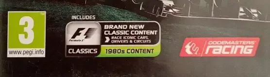 F1 2013, the USK square on its front