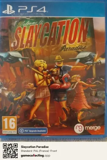 Slaycation Paradise PlayStation 4, France box front
