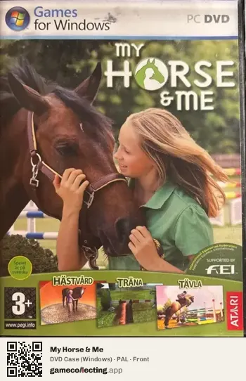 My Horse & Me Computer, PAL box front