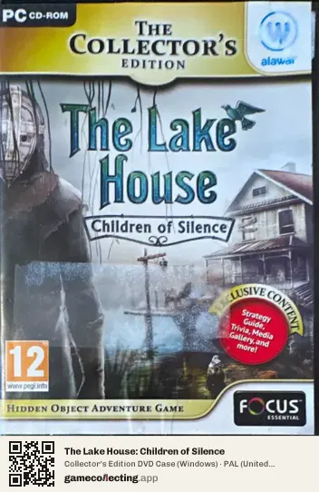The Lake House: Children of Silence Computer, United Kingdom box front