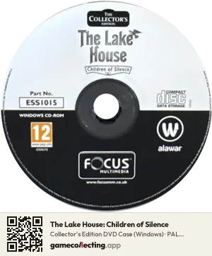 The Lake House: Children of Silence Computer, PAL disc