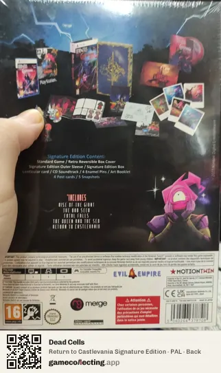 Dead Cells Nintendo Switch, PAL box back