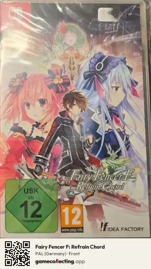 Fairy Fencer F: Refrain Chord Nintendo Switch, Germany box front