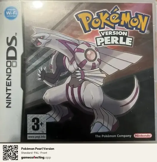 Pokémon Pearl Version Nintendo DS, PAL box front