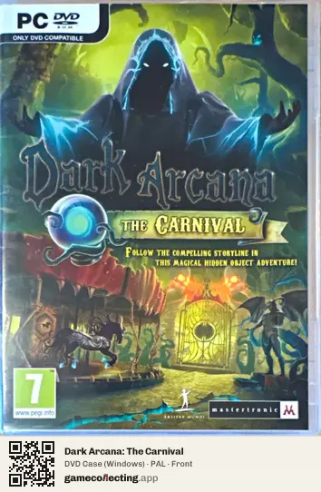 Dark Arcana: The Carnival Computer, PAL box front