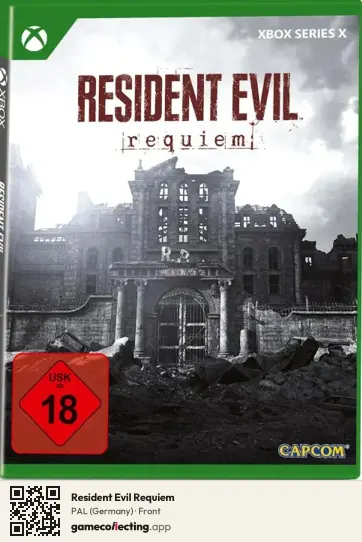 Resident Evil Requiem Xbox Series X, Germany box front
