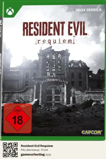 Resident Evil Requiem Xbox Series X, Germany box front