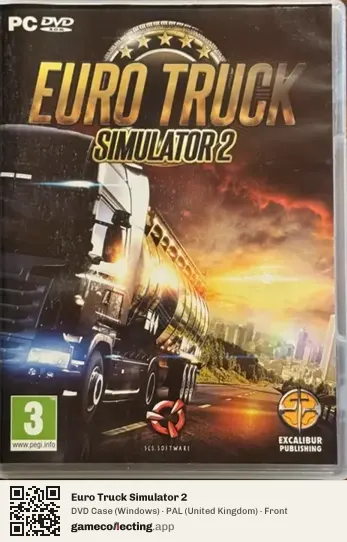 Euro Truck Simulator 2 Computer, United Kingdom box front