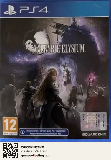 Valkyrie Elysium PlayStation 4, PAL box front
