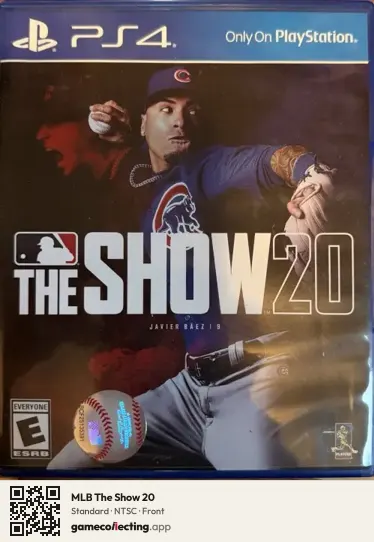 MLB The Show 20 PlayStation 4, NTSC box front