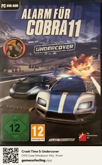 Crash Time 5: Undercover Computer, PAL box front