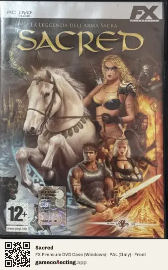 Sacred Computer, Italy box front
