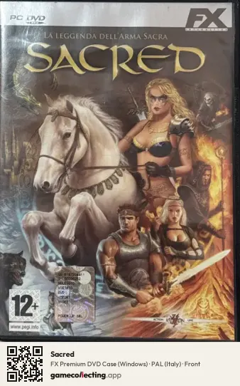 Sacred Computer, Italy box front