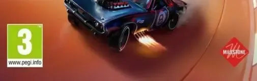 Hot Wheels Unleashed, the PEGI square on its front