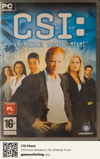 CSI: Miami Computer, Poland box front