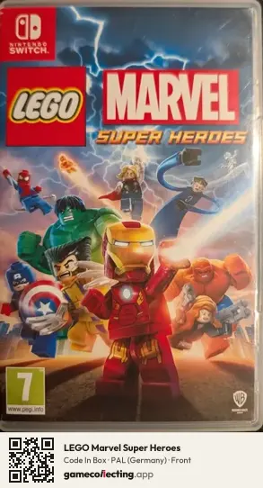 LEGO Marvel Super Heroes Nintendo Switch, Germany box front