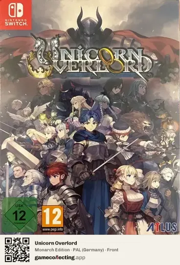 Unicorn Overlord Nintendo Switch, Germany box front